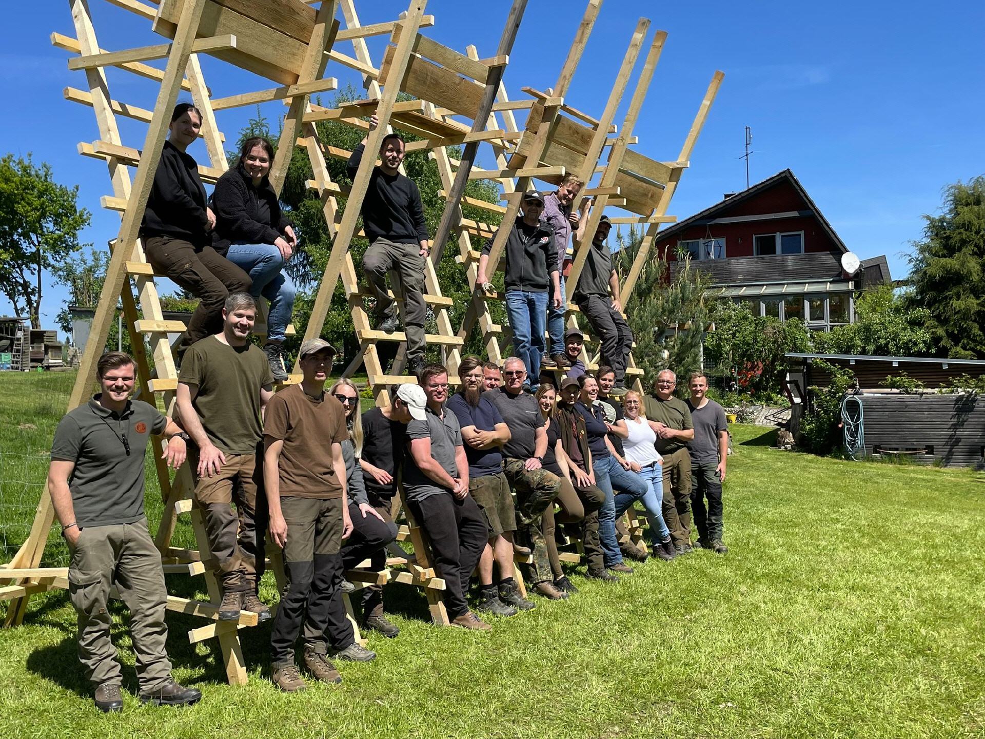 Die Hochsitze k&ouml;nnen sich sehen lassen